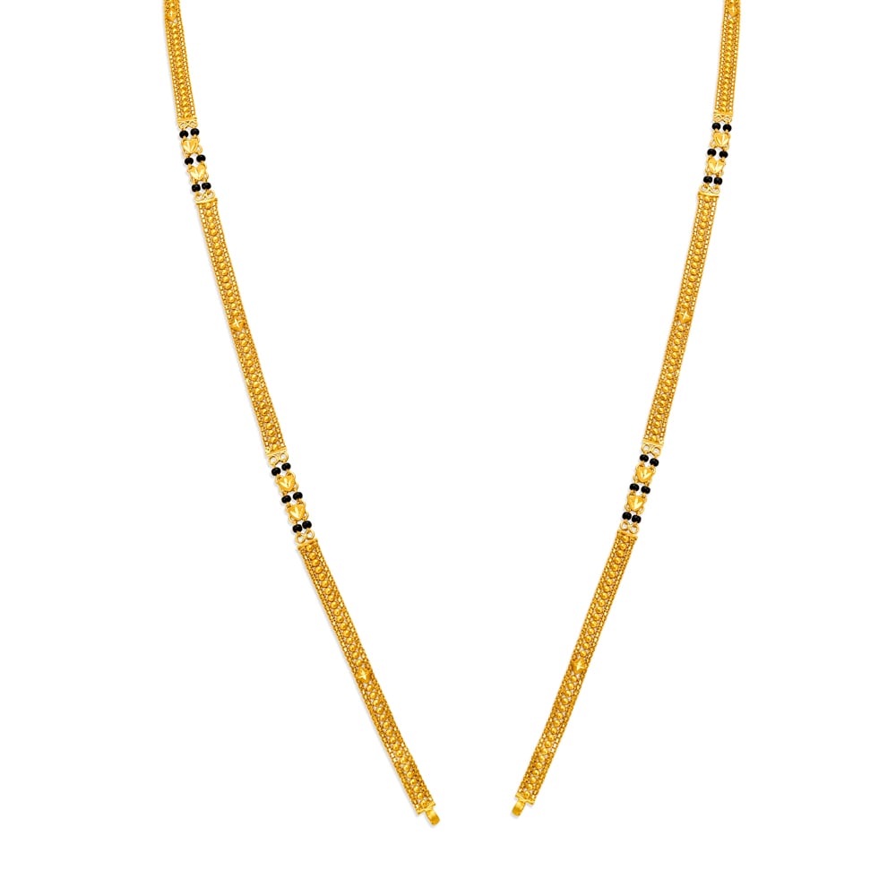 Captivating Mangalsutra Chain in Yellow Gold,,hi-res image number null