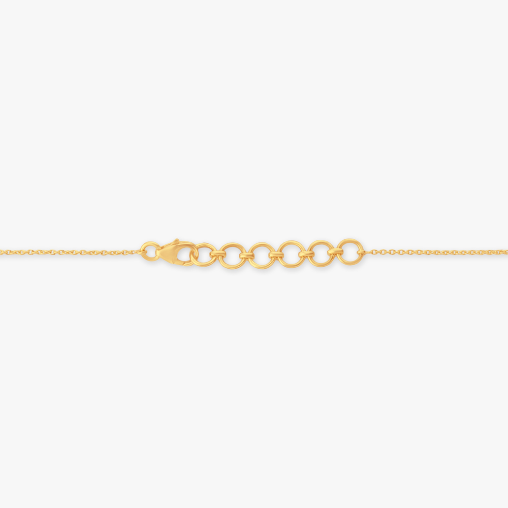Flutter Curve Diamond Pendant with Chain,,hi-res image number null