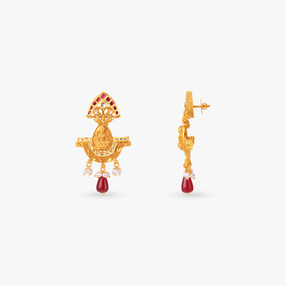 Divine Empress Gold Necklace set,,hi-res image number null