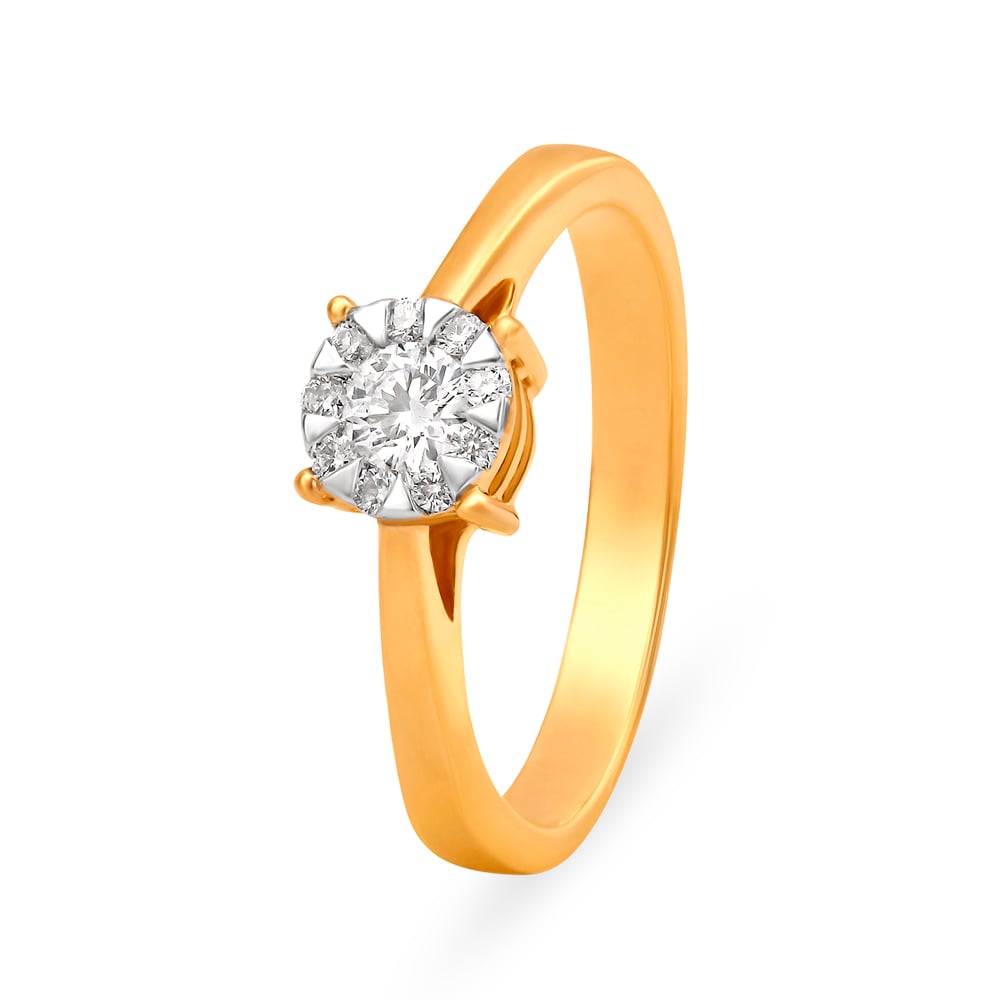 Fancy Nakshatra Diamond Finger Ring