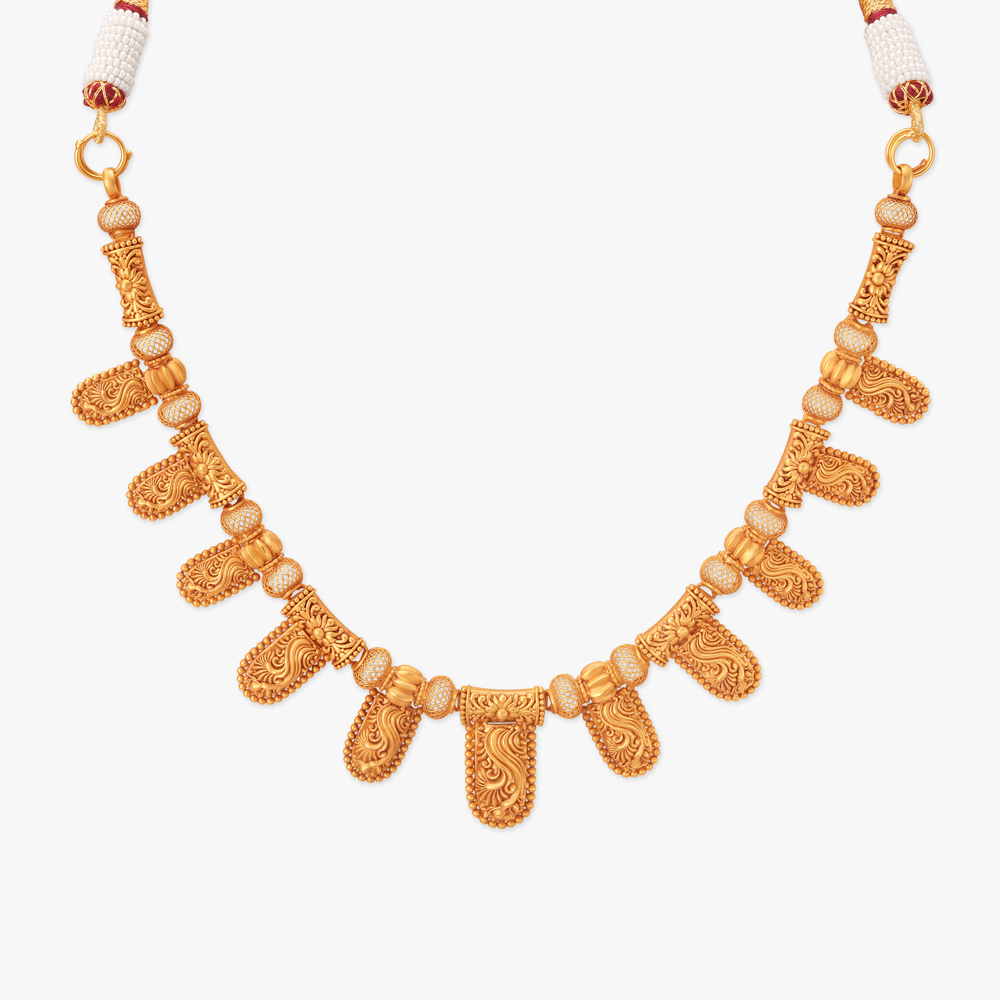 Elegant Gold Necklace Set,,hi-res image number null