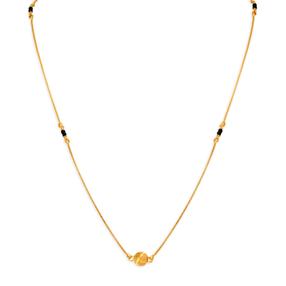Tanishq clearance black beads