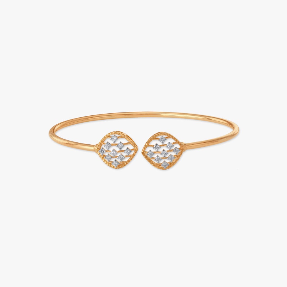 

Gleaming Rhythm Diamond Bangle