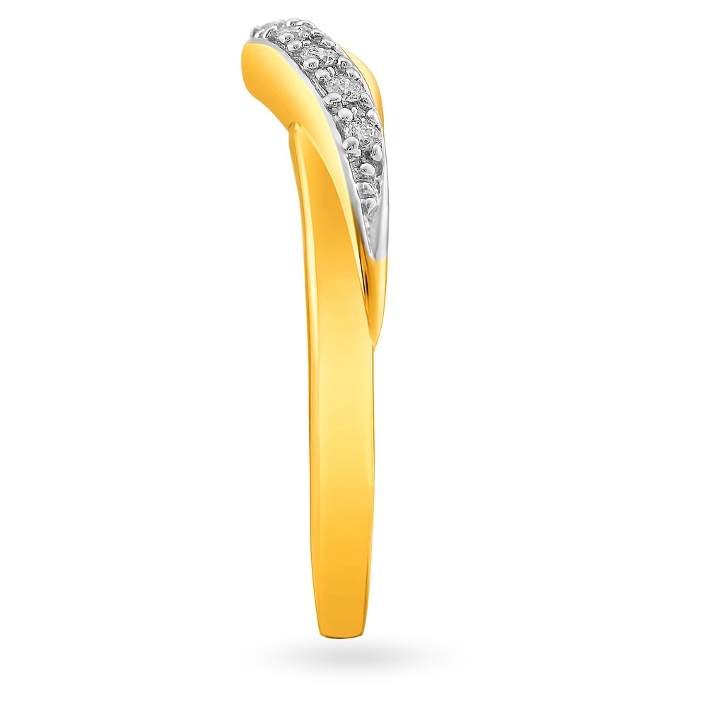 Stunning Twisted Eternity Diamond Ring,,hi-res image number null