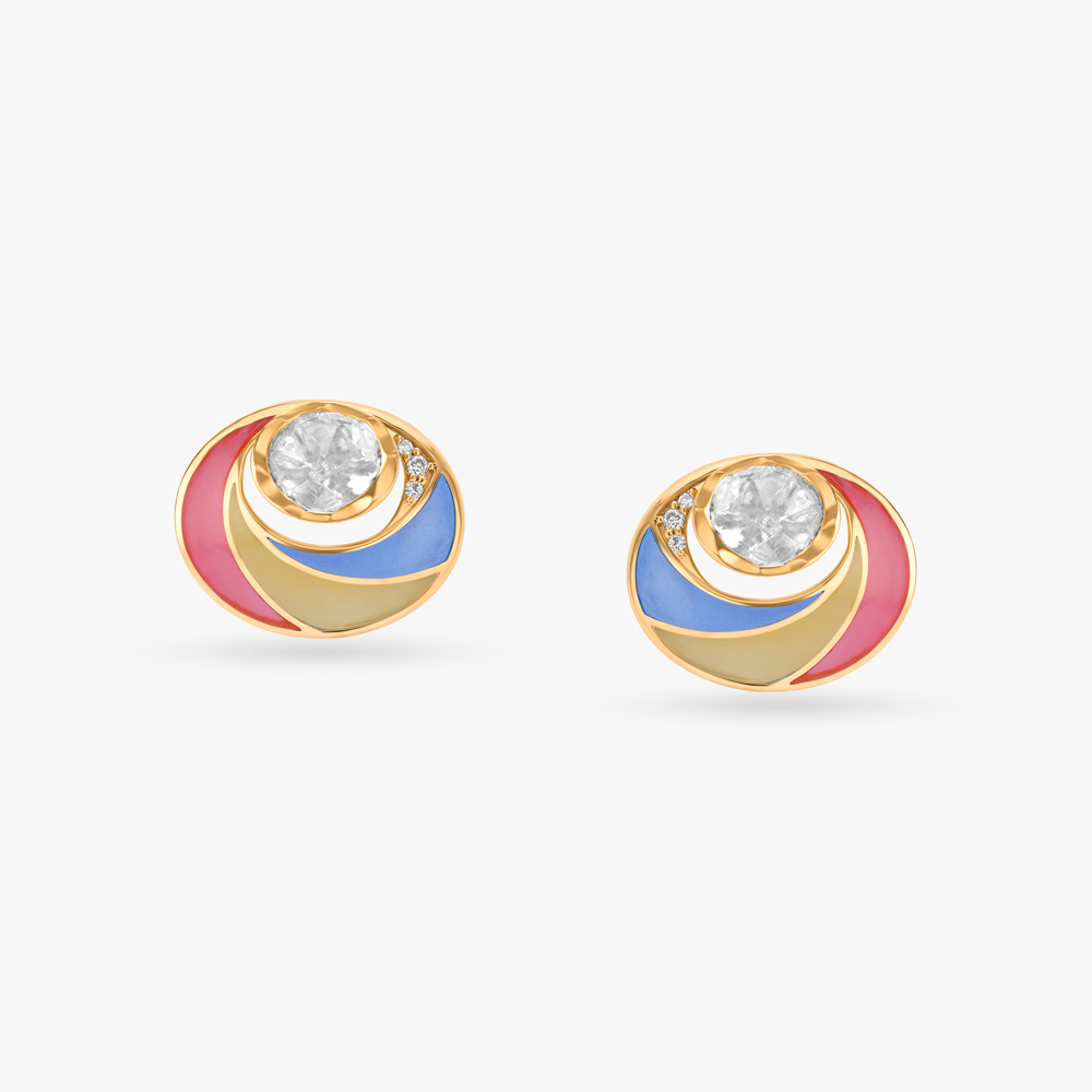 Twirl 'n' Swirl Stud Earrings,,hi-res image number null