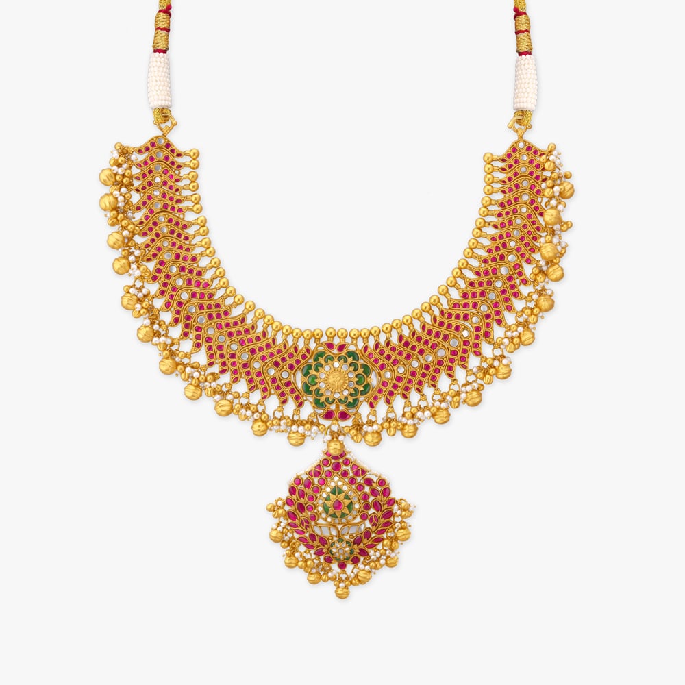 Convertible Floral Pendant Necklace Set,,hi-res image number null