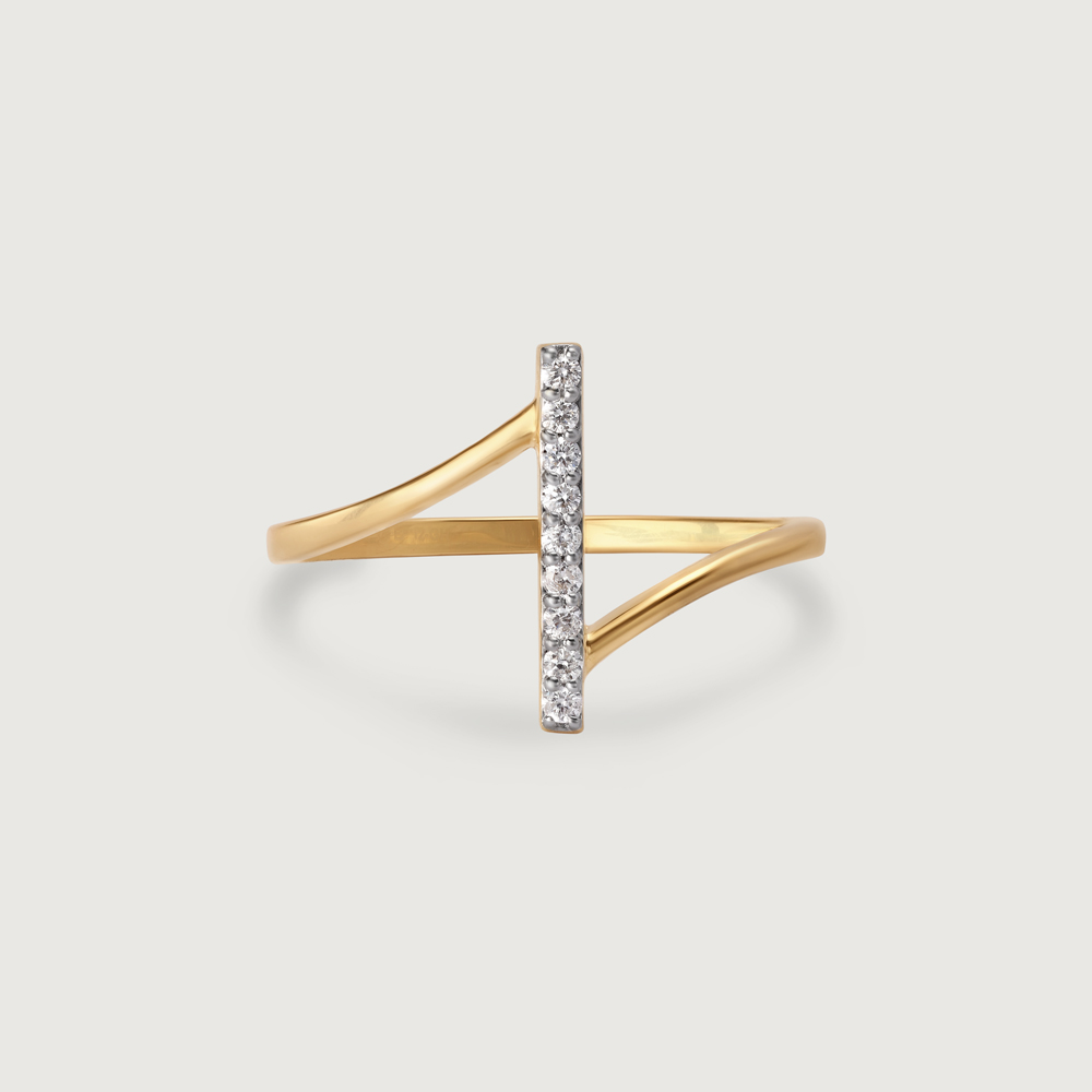 Sparkling Connections 18KT Gold & Diamond Ring,,hi-res image number null