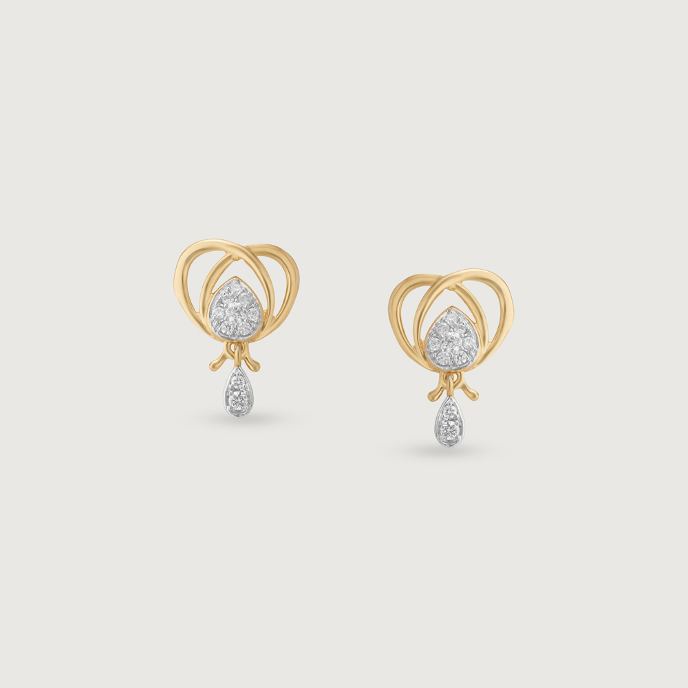 Sweet Buzz Diamond Drop Earrings,,hi-res image number null