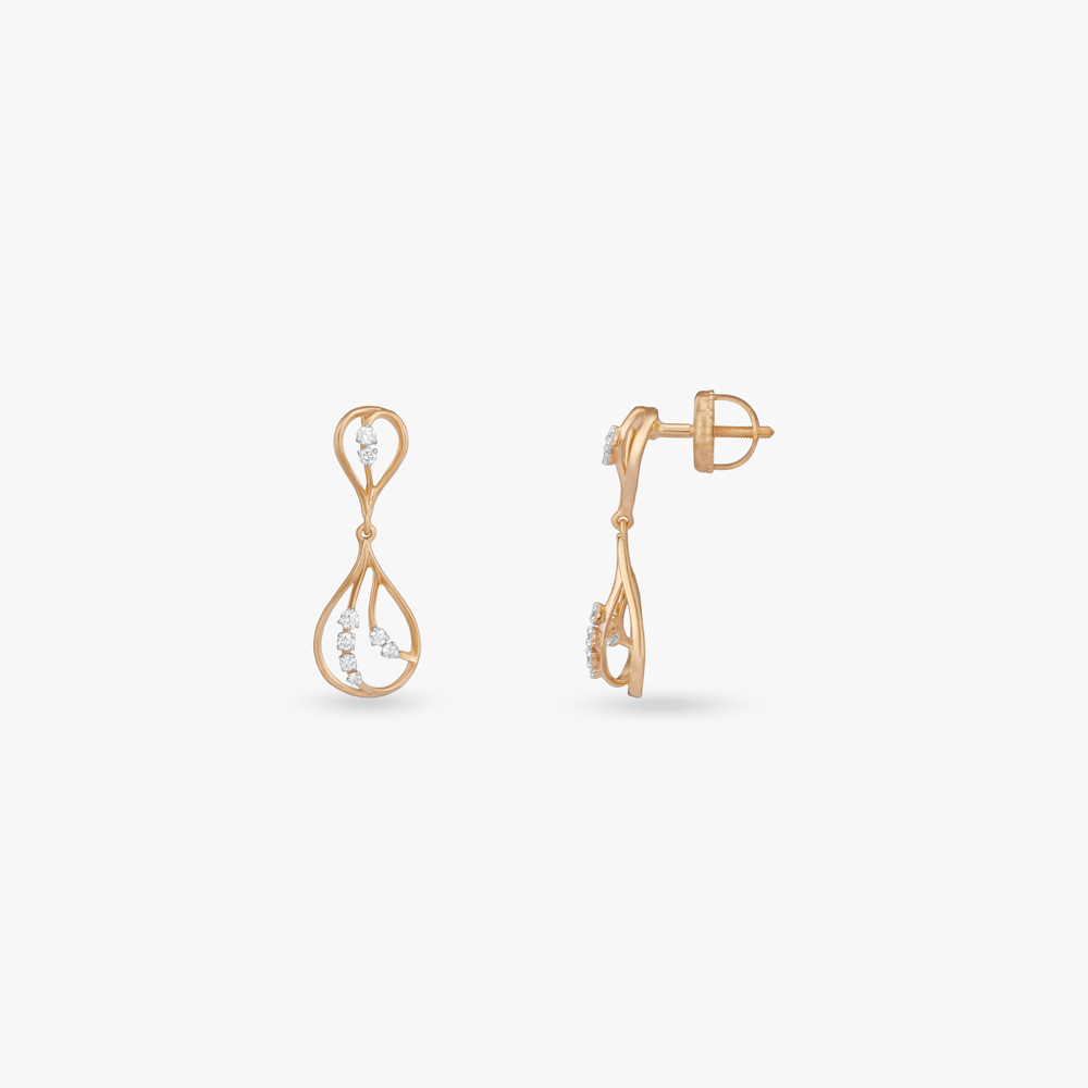 Enchanted Droplets Diamond Drop Earrings,,hi-res image number null