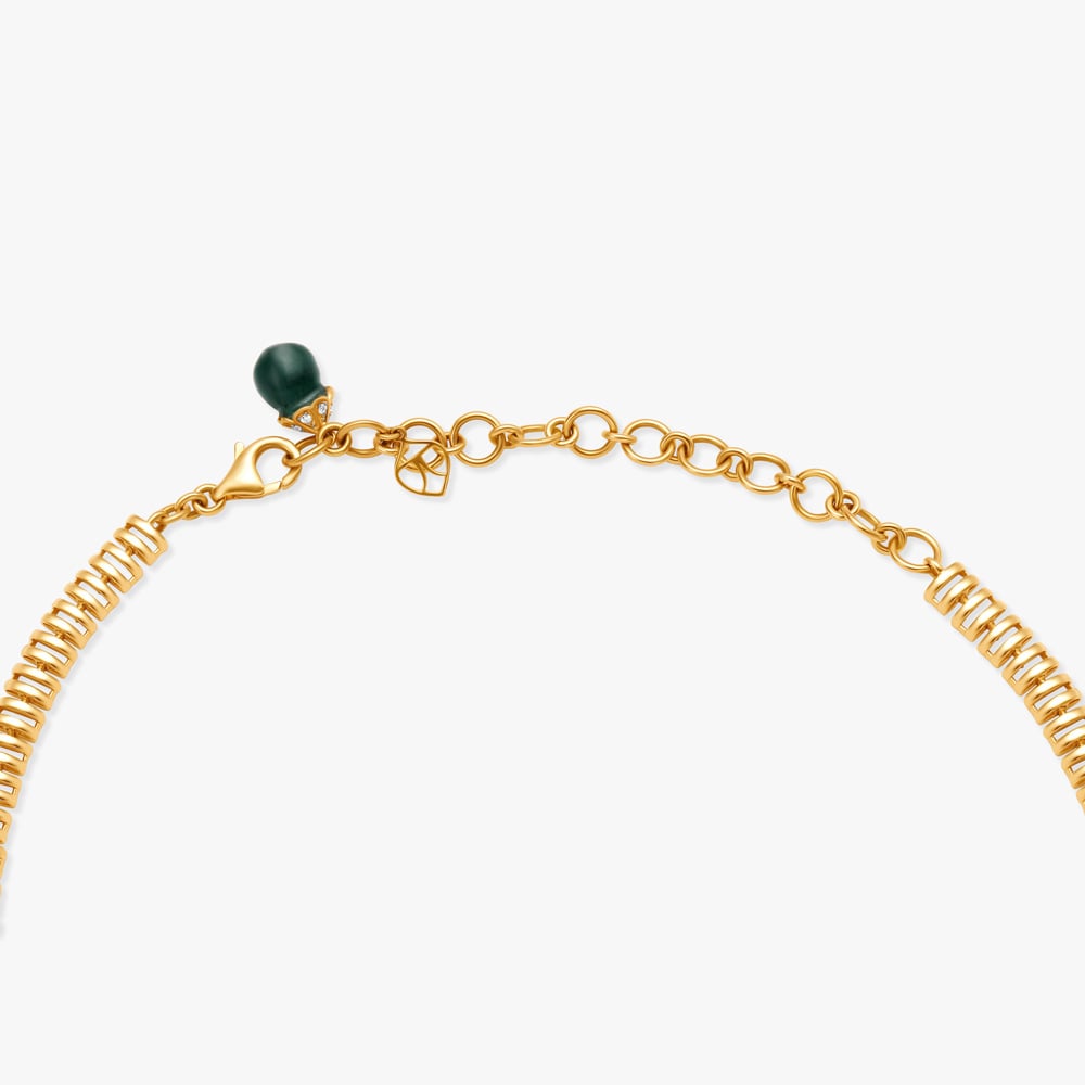 Feline Grace Diamond Necklace Set,,hi-res image number null