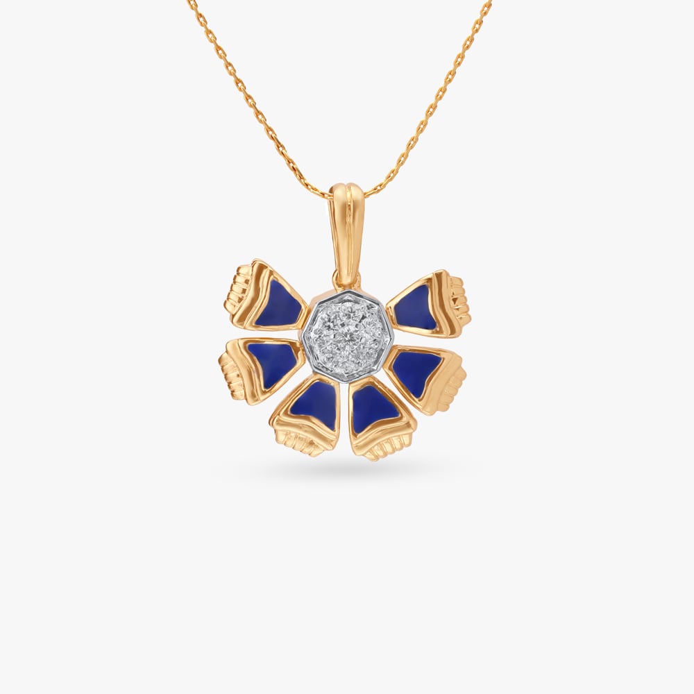 Blooming Brilliance Diamond Pendant,,hi-res image number null