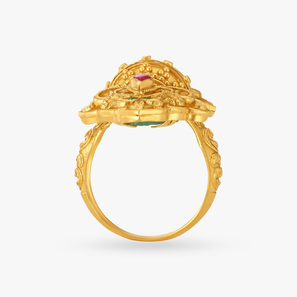 Magnificent Sath Dani Ras Rawa Finger Ring,,hi-res image number null