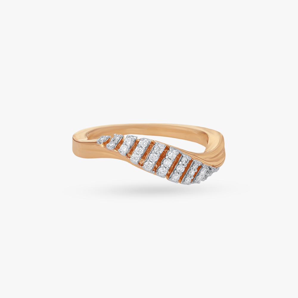 Serene Wave Diamond Ring,,hi-res image number null