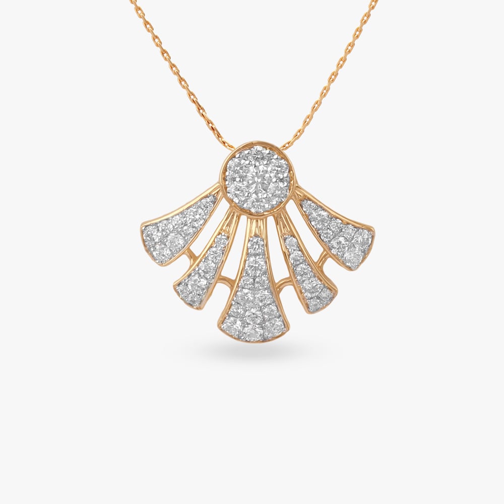 

Eternal Sunray Diamond Pendant