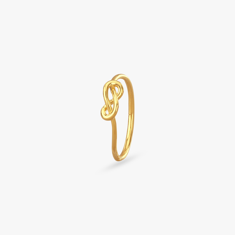 Looped Love Gold Ring,,hi-res image number null