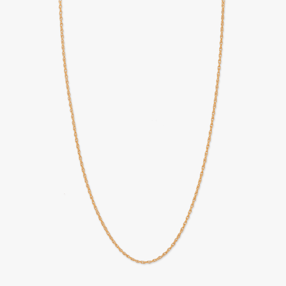 

Spiralled Grace Gold Chain