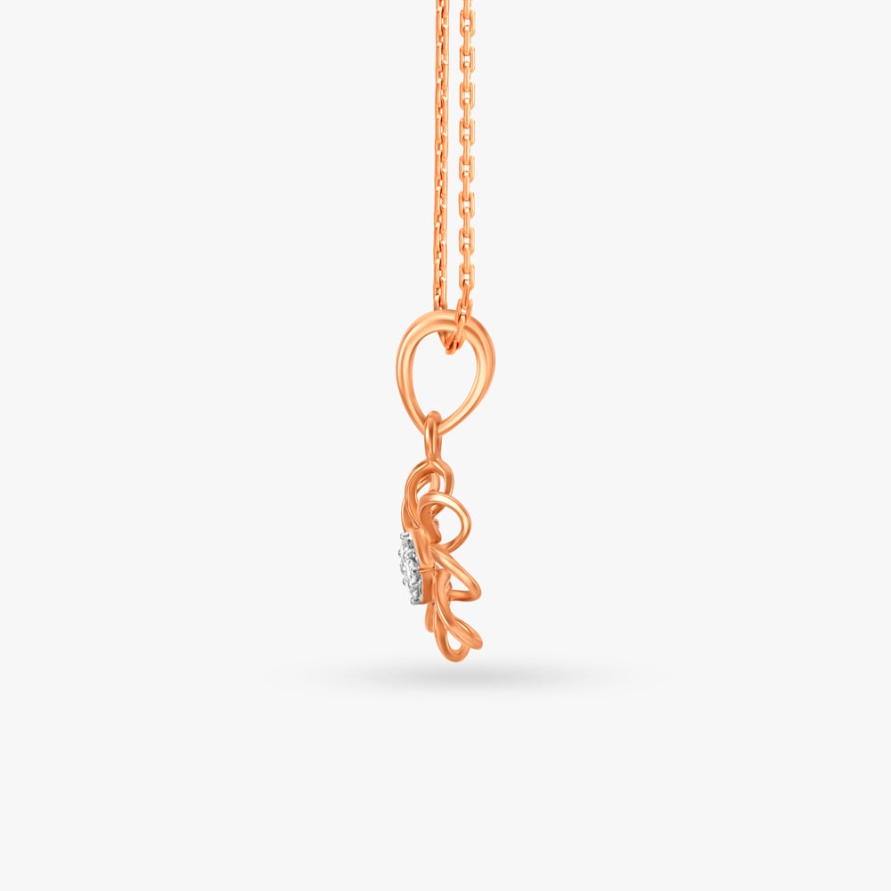 Sparkling Centre Diamond Pendant and Earrings Set,,hi-res image number null