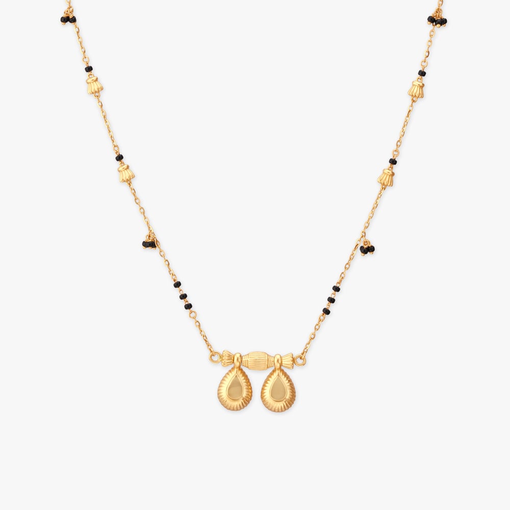 Refined Rhythm Gold Mangalsutra,,hi-res image number null