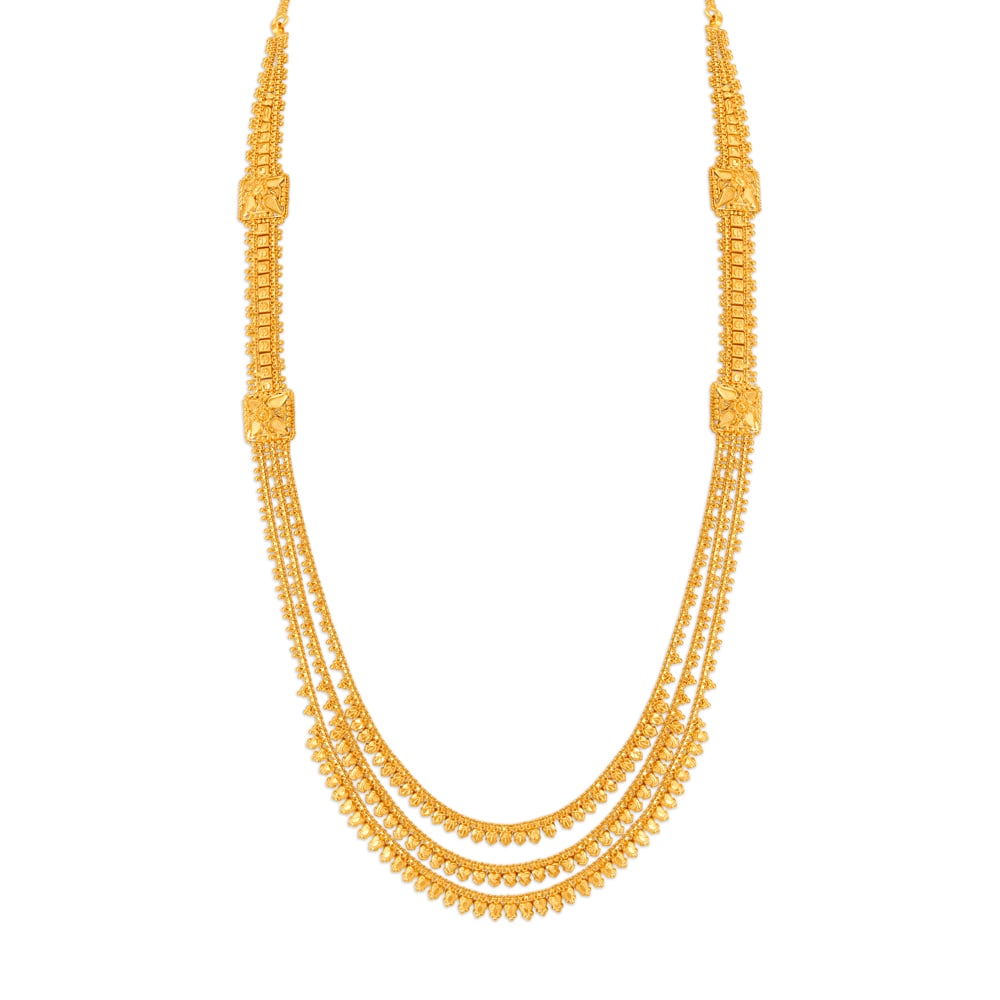 Enchanting Graceful Gold Rani Haar,,hi-res image number null
