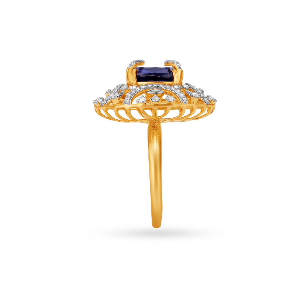 Bright Dazzling Diamond Finger Ring,,hi-res image number null