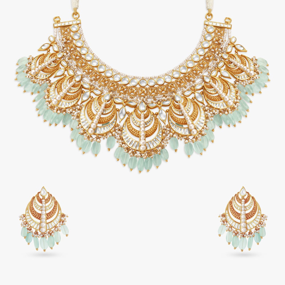Majestic Gold Necklace Set,,hi-res image number null