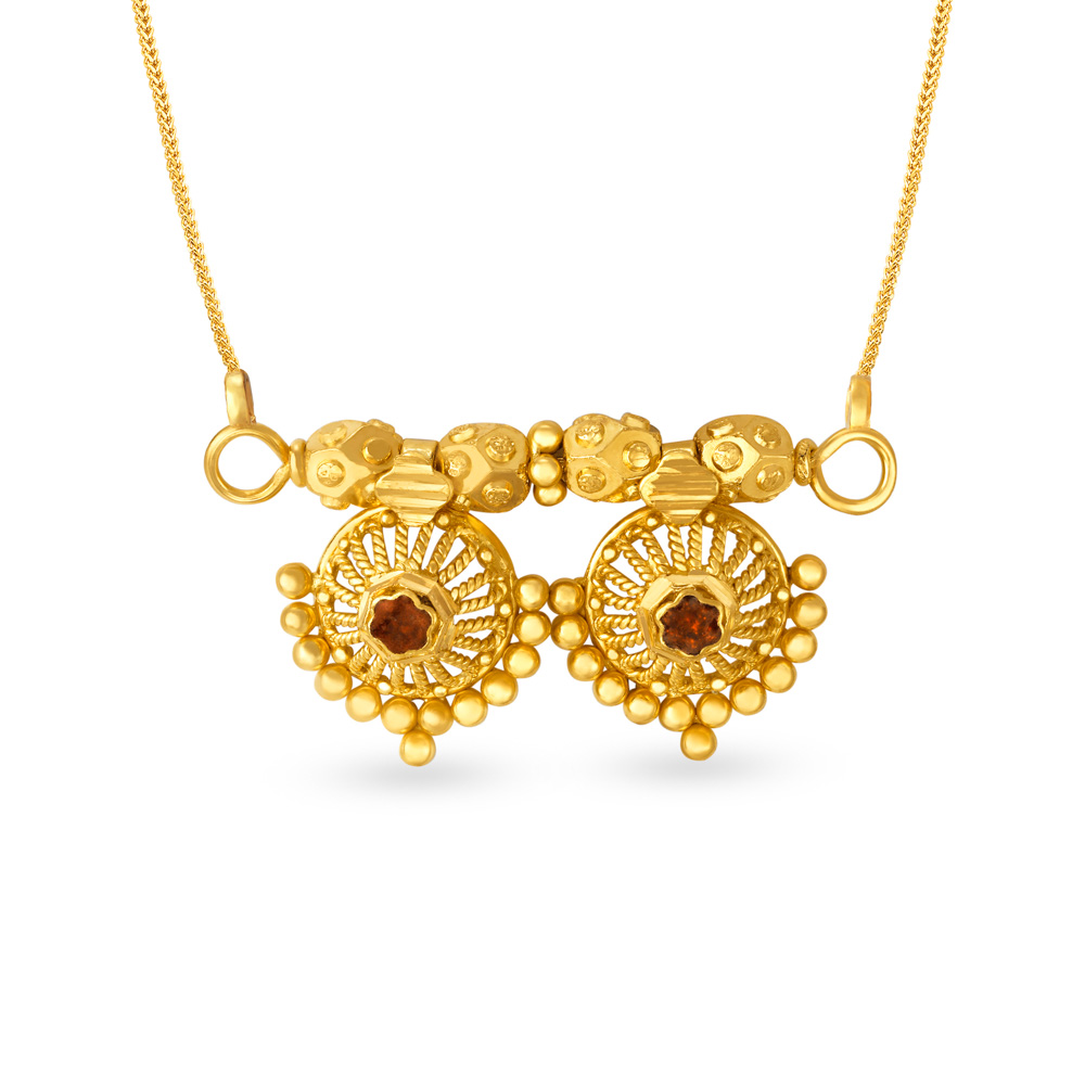 Subtle Mangalsutra Pendant,,hi-res image number null