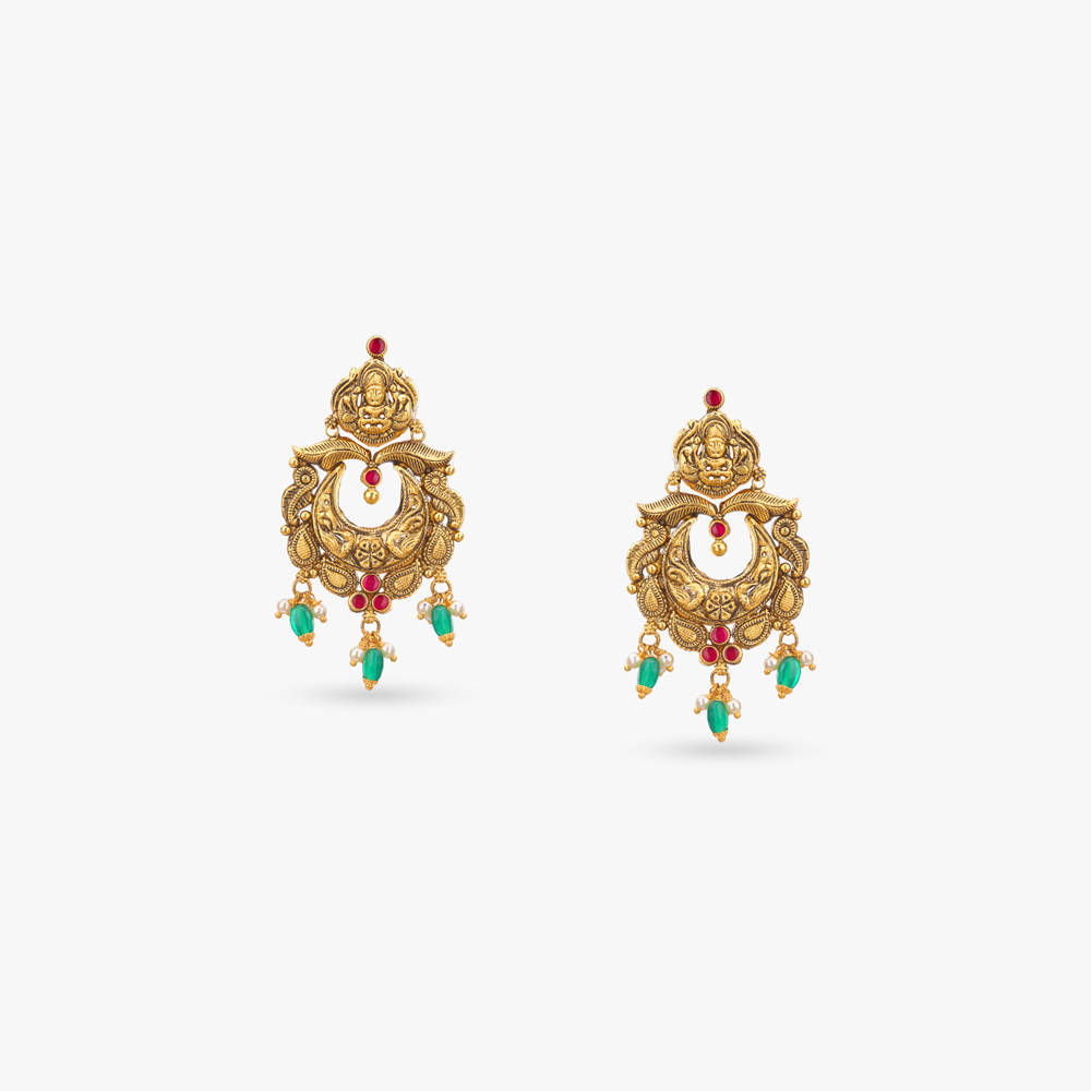 Divine Triveni Gold Jewellery set,,hi-res image number null