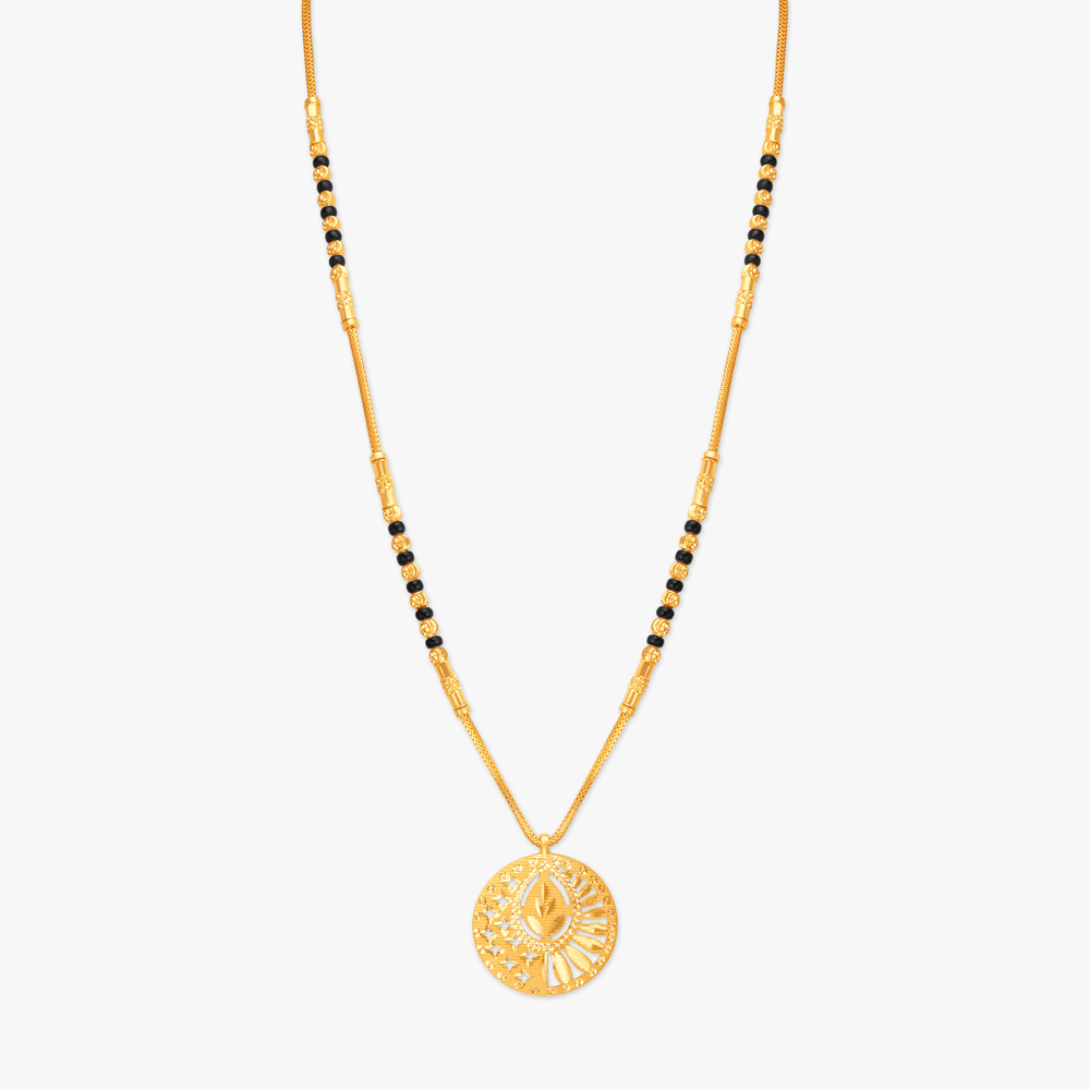 Elegant Radial Mangalsutra,,hi-res image number null