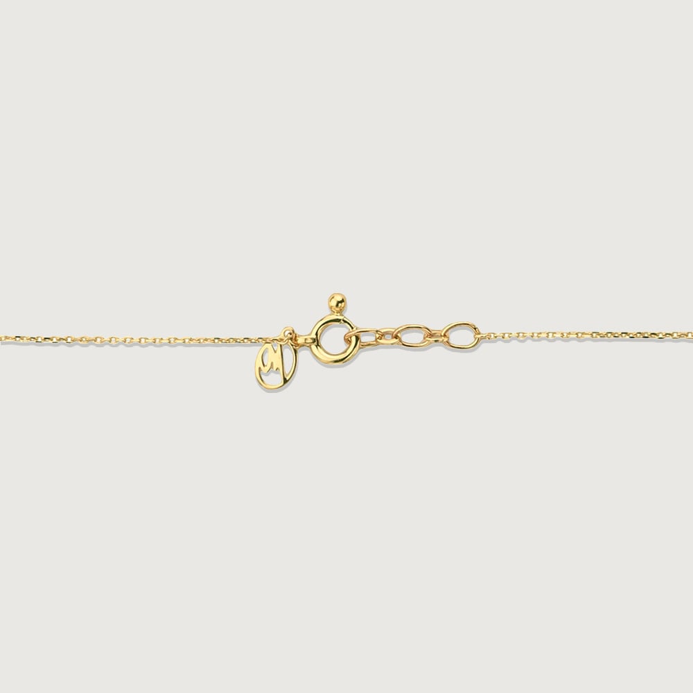 Bold Linear Red Garnet Gold Necklace,,hi-res image number null