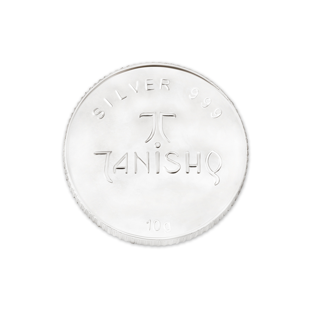 Traditional Ganesha 10 Gram 999 Purity Silver Coin,,hi-res image number null