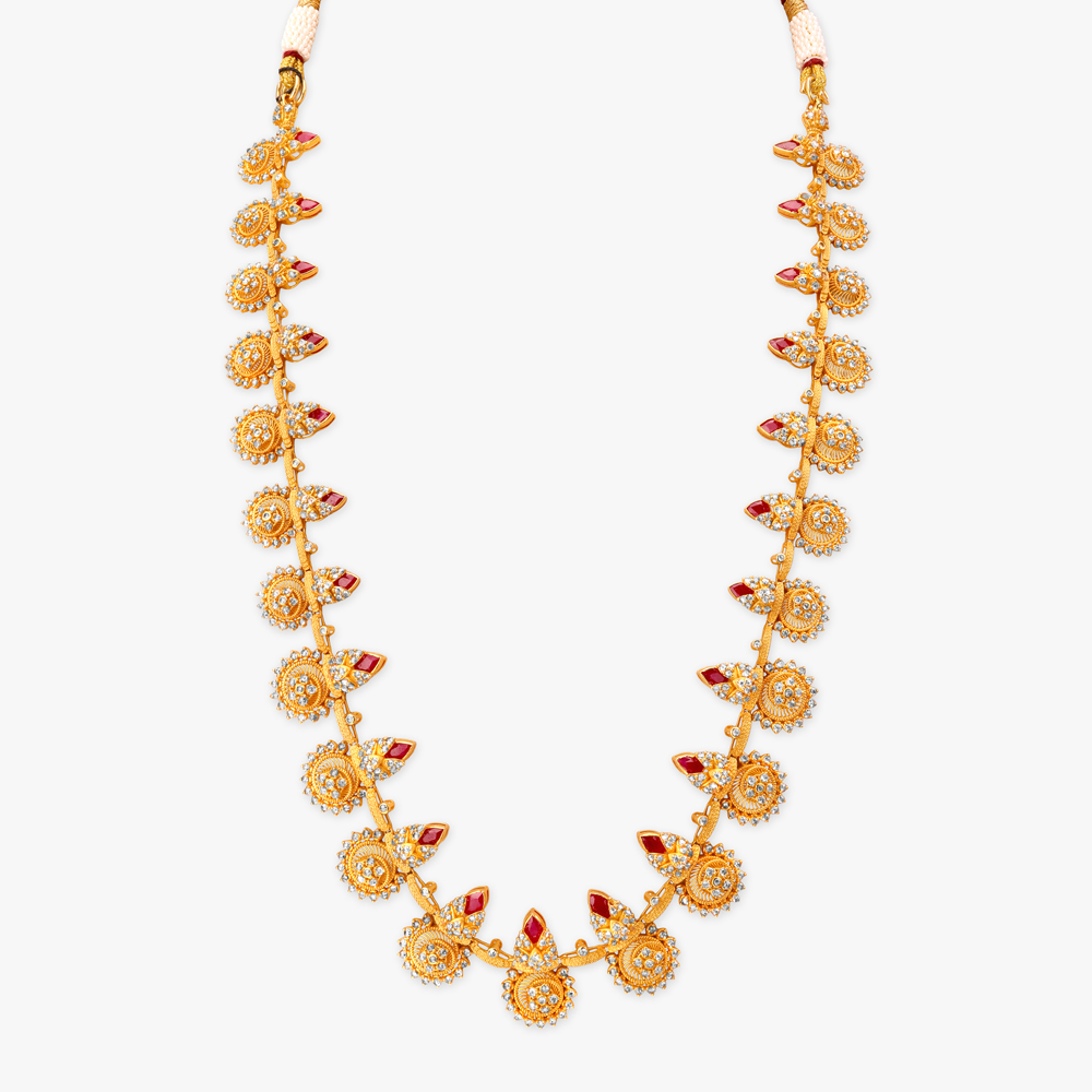 Crimson Crest Gold Bottu Mala Haaram,,hi-res image number null
