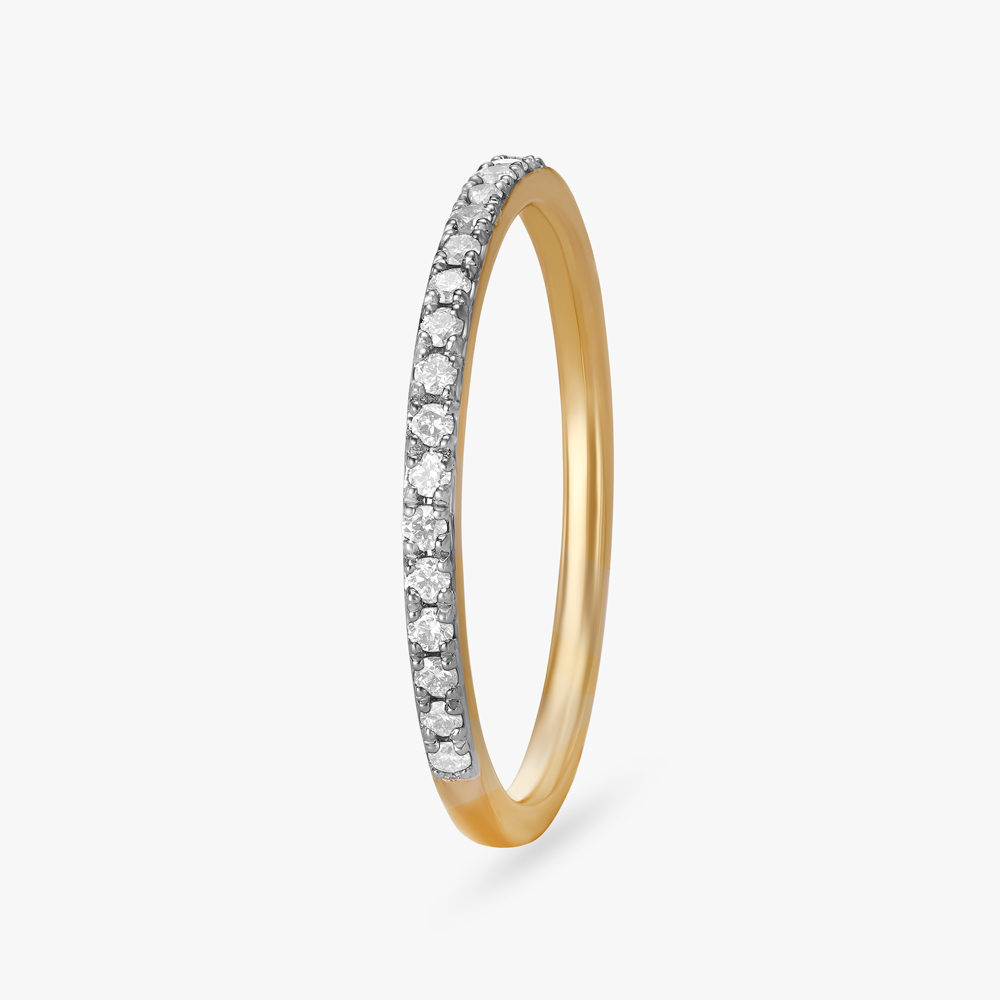 Contemporary Elegance Diamond Ring