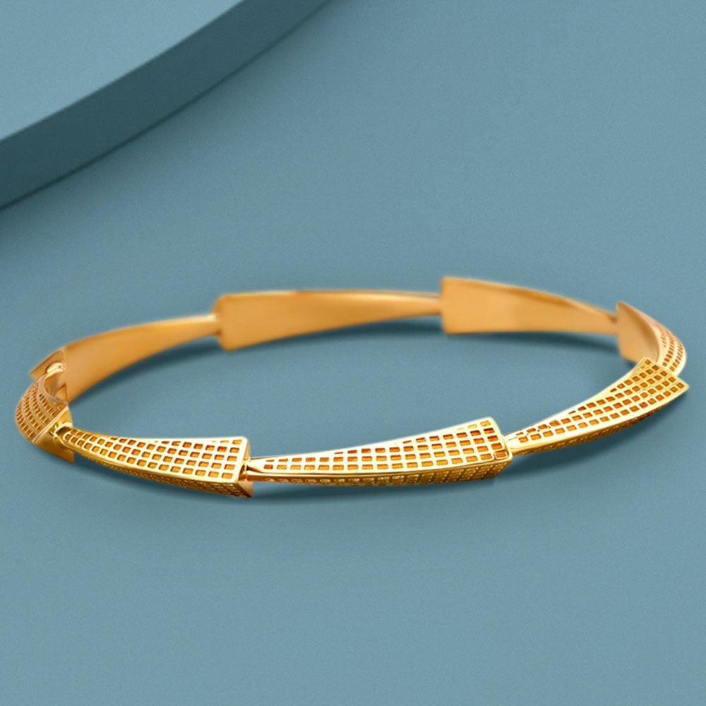 Chic Geometry Gold Bangle,,hi-res image number null