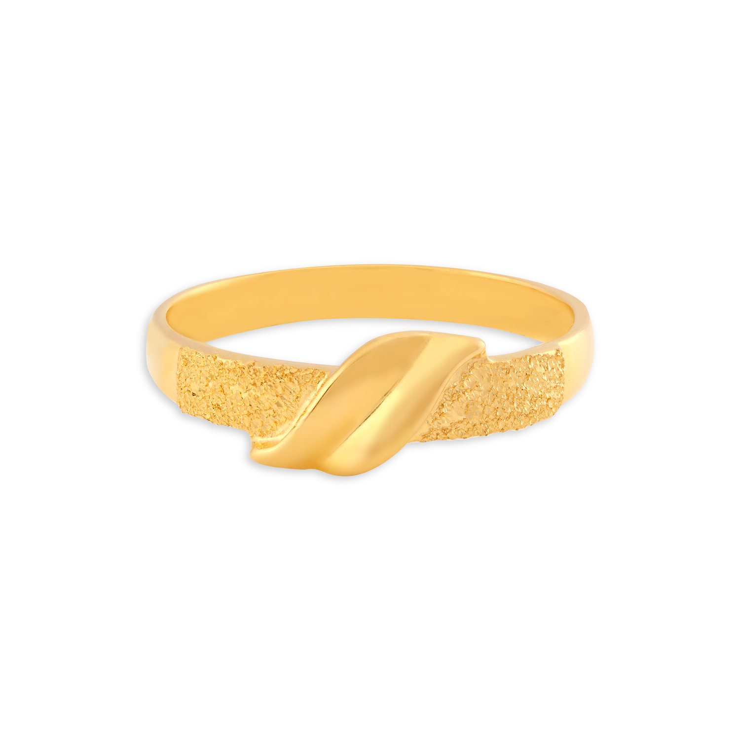 Shimmering Nature Inspired Gold Ring,,hi-res image number null