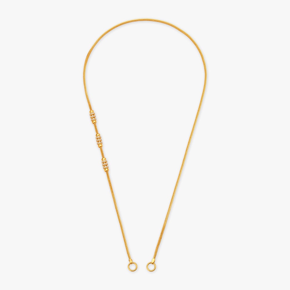 Effortless Elegance Mugappu Chain,,hi-res image number null