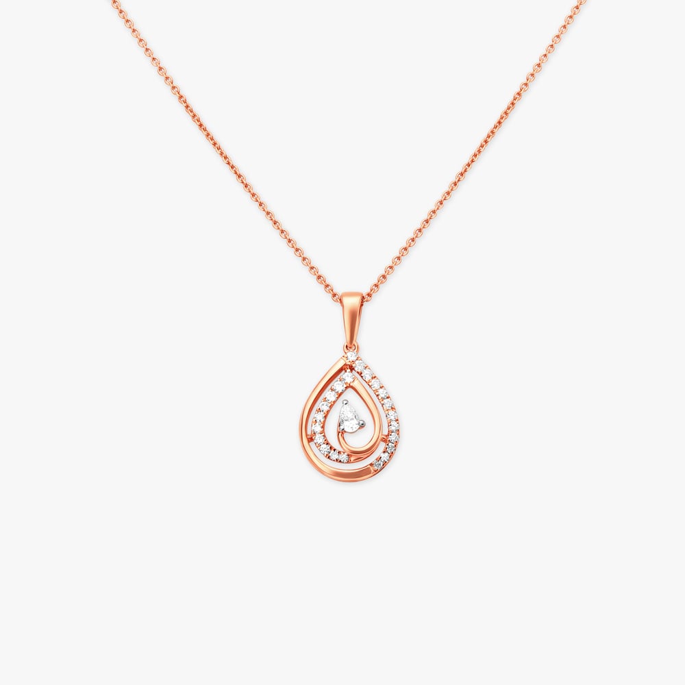 Dew Drop! Diamond Pendant with Chain,,hi-res image number null