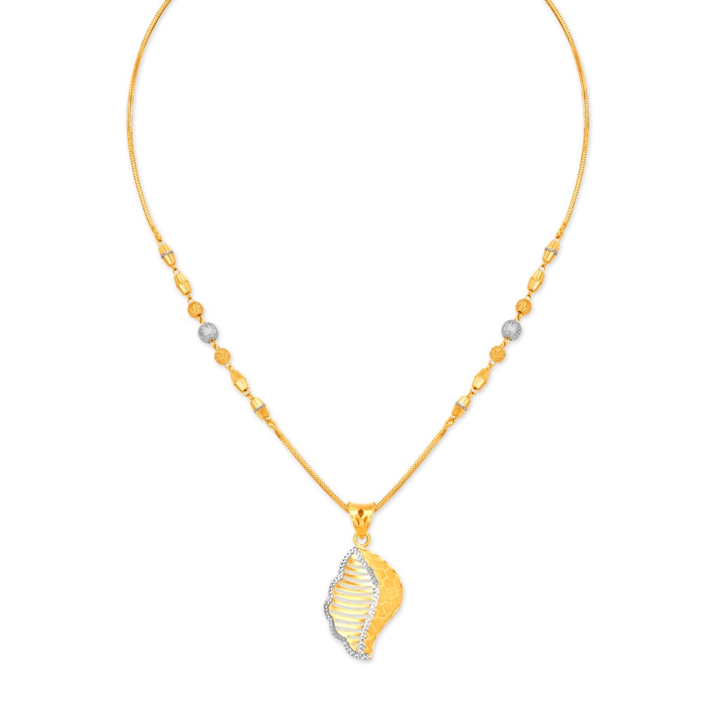 Contemporary Gold Necklace,,hi-res image number null