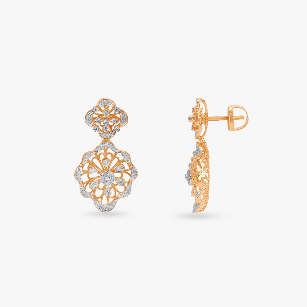 Poetic Grace Diamond Pendant and Earrings Set,,hi-res image number null