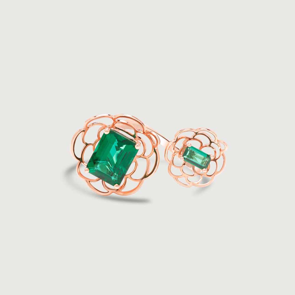 Dramatic Bloom Colourstone Ring,,hi-res image number null