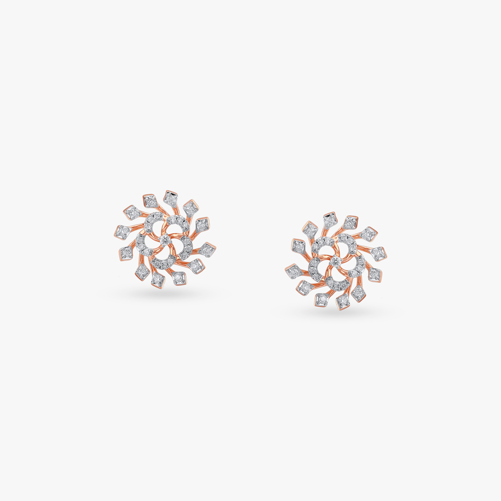 Swirl Royale Diamond Pendant and Earrings Set,,hi-res image number null