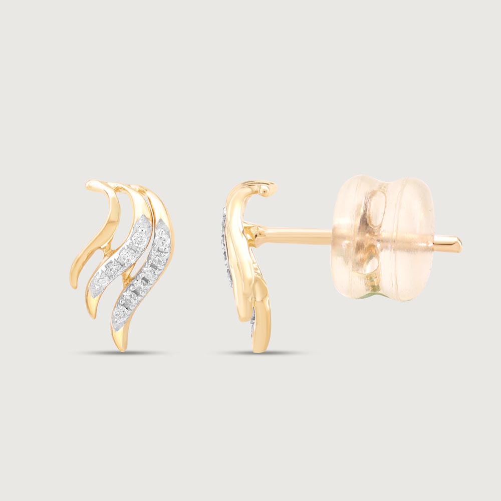 Groovy Glint Diamond Earrings,,hi-res image number null