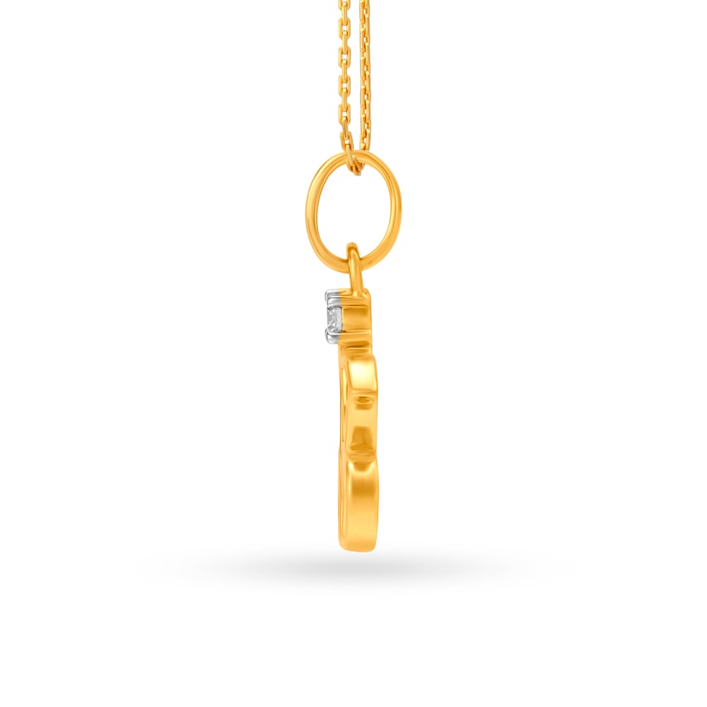 Ganpati Bappa Diamond Pendant,,hi-res image number null