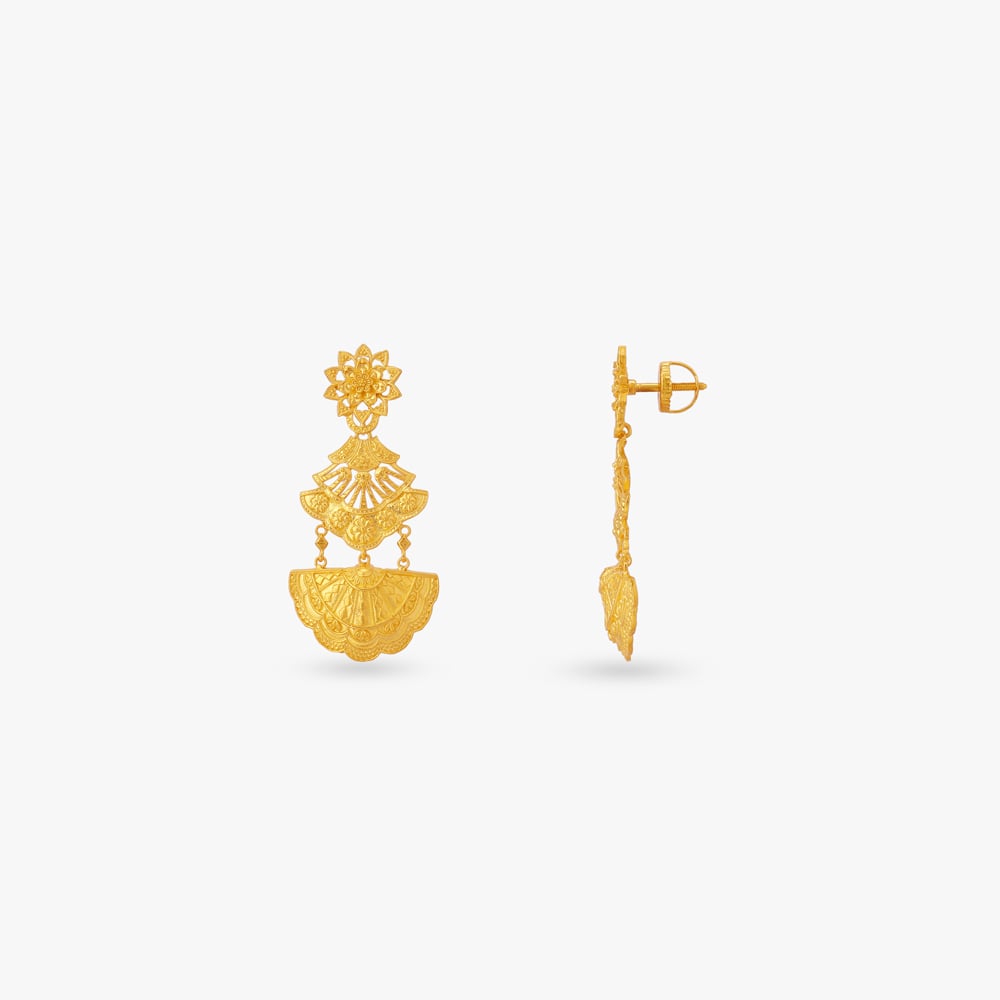 Madhubani Majesty Gold Necklace Set,,hi-res image number null
