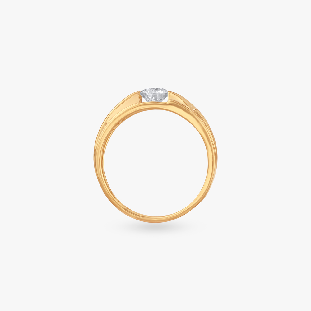 Timeless Valor Solitaire Ring for Men,,hi-res image number null