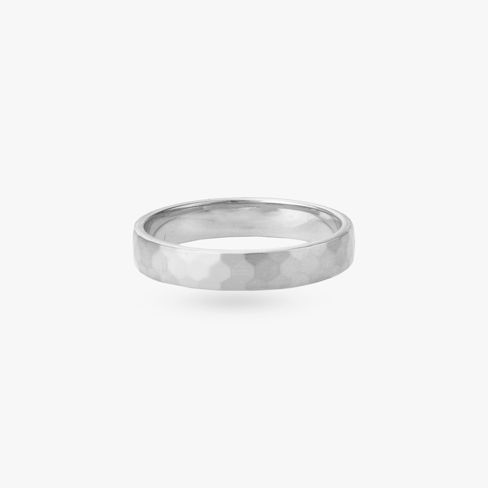 Signature Style Platinum Ring For Men,,hi-res image number null