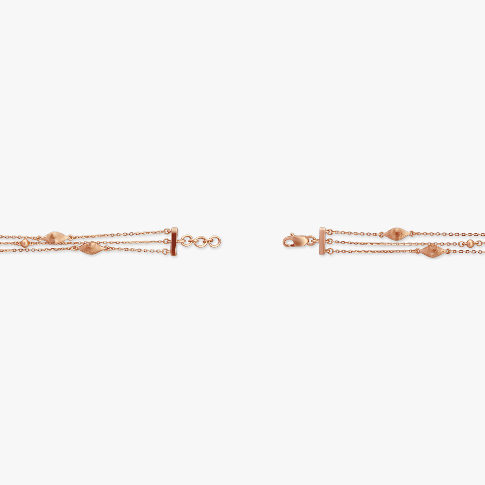 Leaf Charm Gold Bracelet,,hi-res image number null