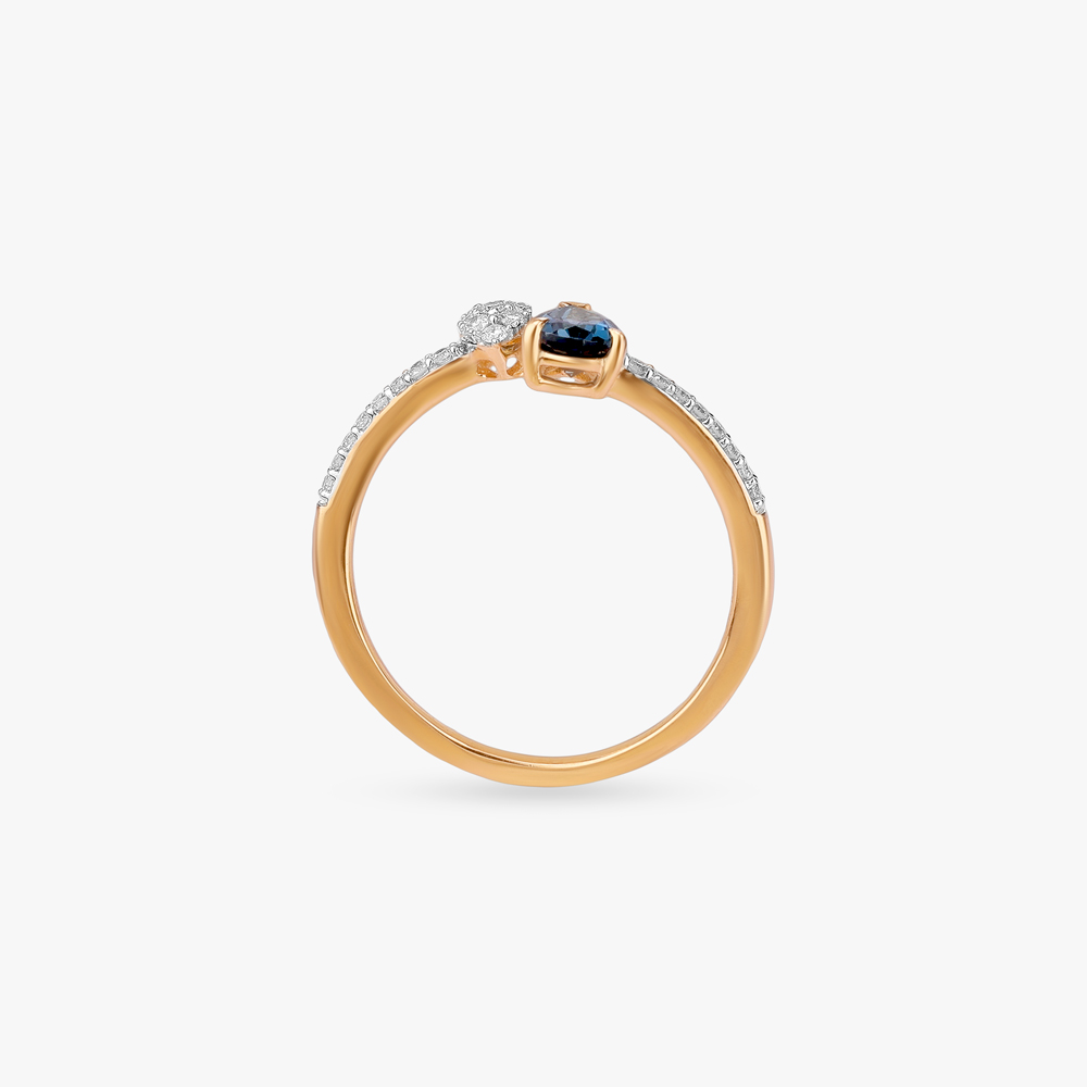 Ocean Muse Gold Ring,,hi-res image number null