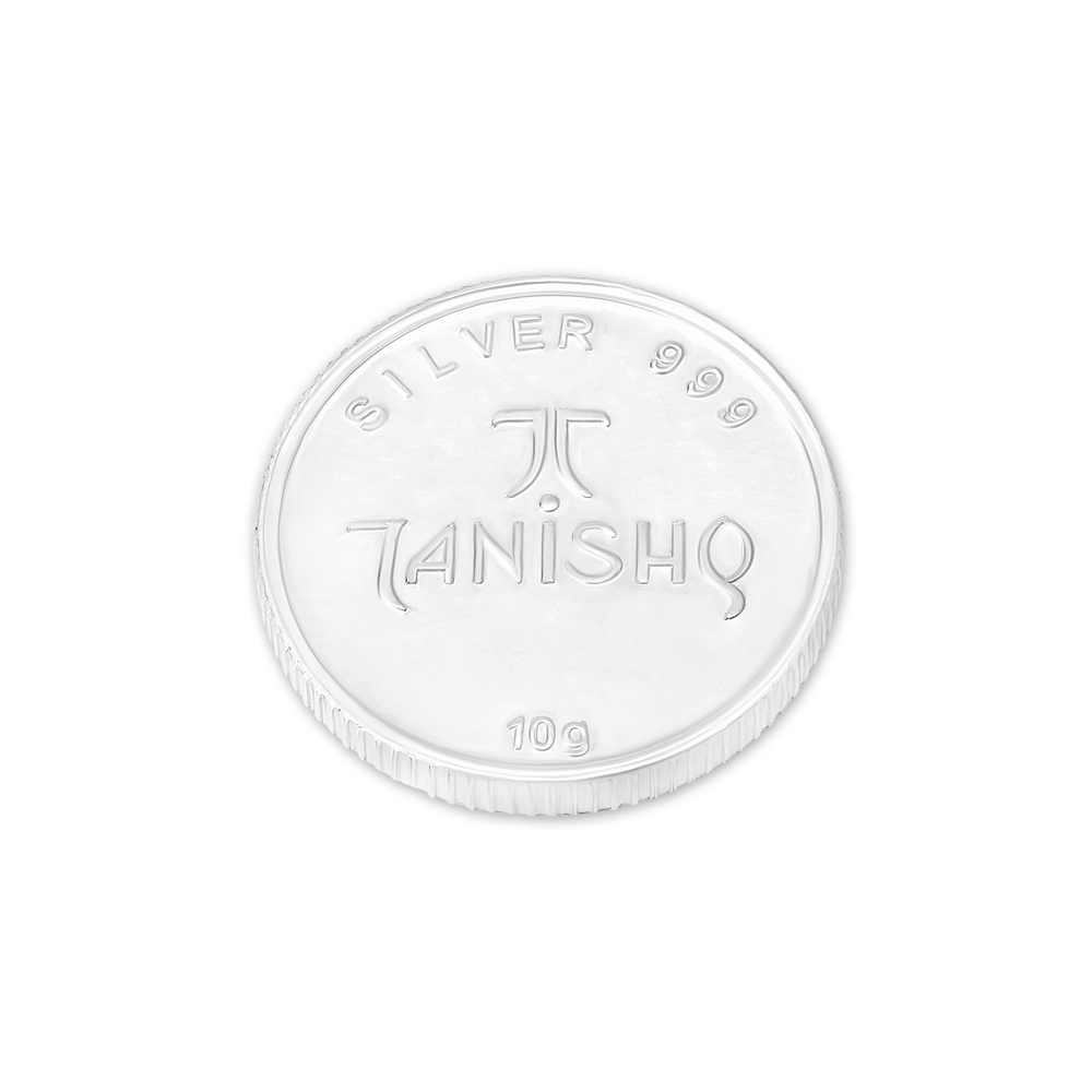 Ganesha And Lakshmi 10 Gram 999 Purity Silver Coin,,hi-res image number null