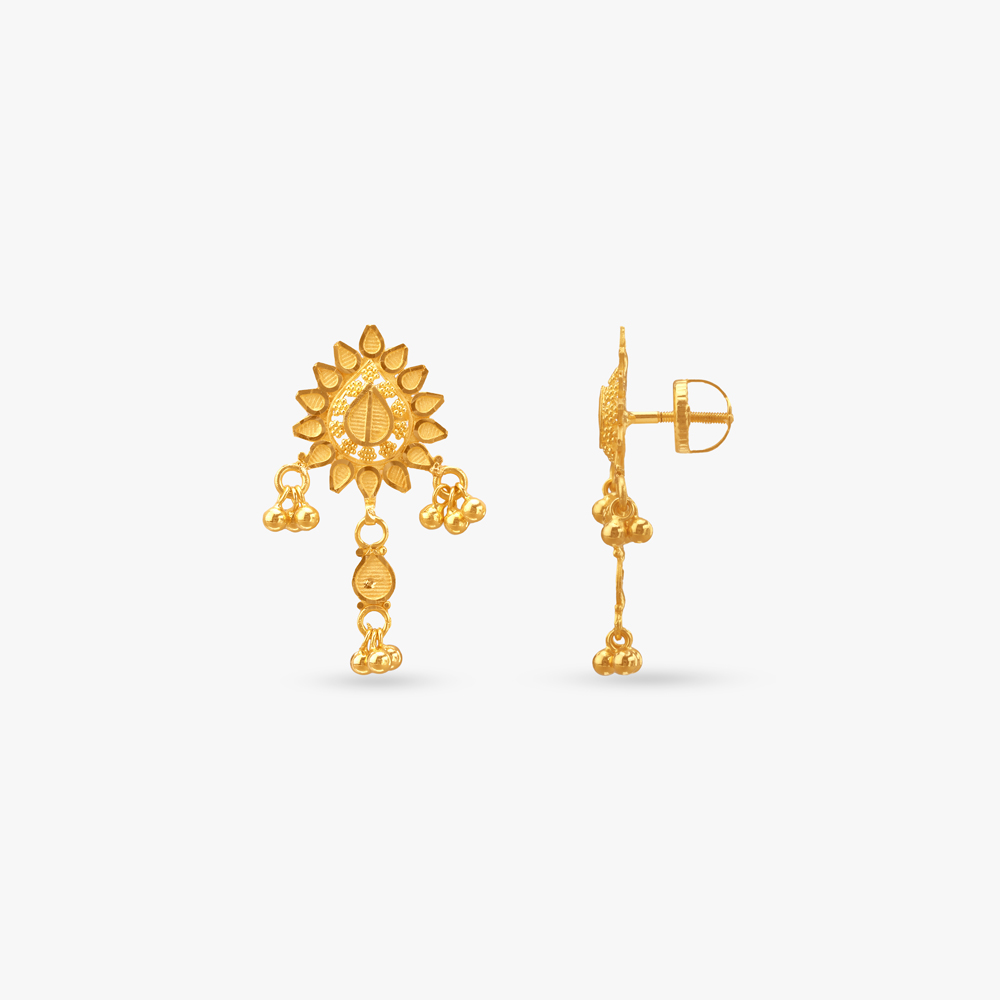 Antique Shine Gold Necklace Set,,hi-res image number null