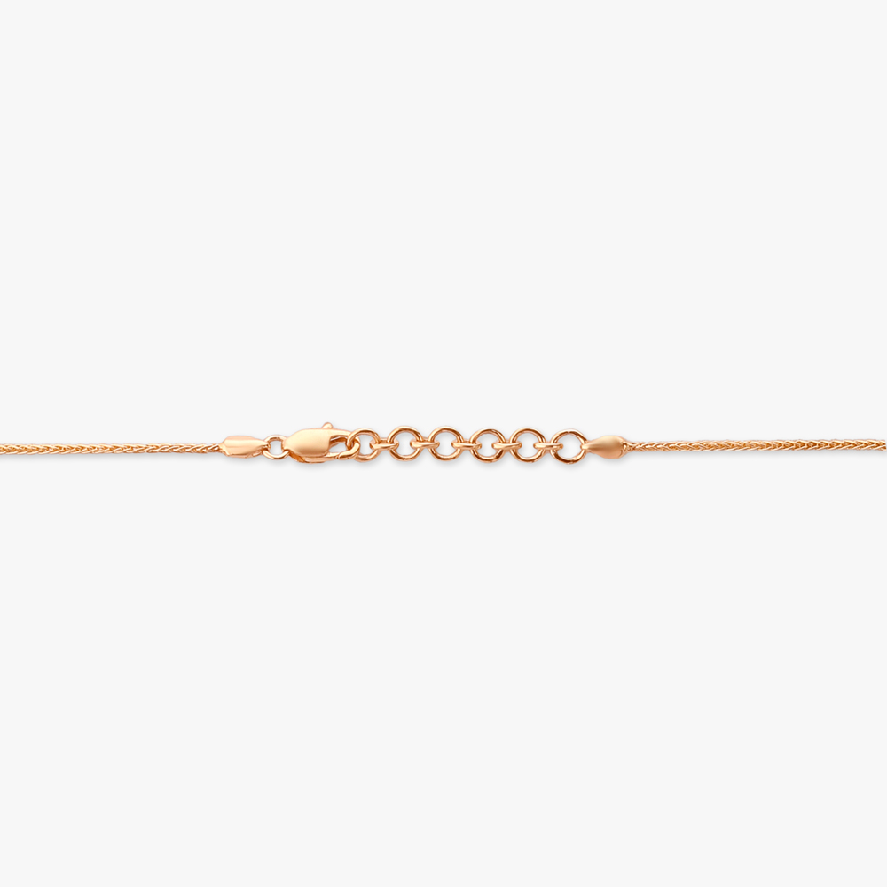 Twin Trail Gold Pendant with Chain,,hi-res image number null